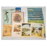 Vintage Cruise Line Ephemera: Menus, Brochures, Cu