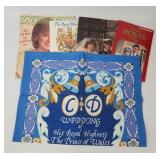 Vintage Prince Charles & Diana Wedding Linen Tea T