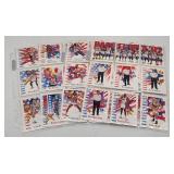 USA Olympic Basketball Trading Cards 1984, 1988, 1