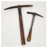 Vintage Geological Hammers / Picks - Set of 2