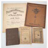 Vintage Ephemera Collection: Palmer Method, Gregg