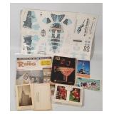 Vintage Paper Ephemera Lot: Ring Magazine, Me 262A