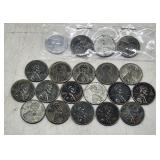 US Steel Wheat Pennies Lot - 1943