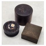 Asian Boxes - Vintage Carved Wood Boxes (3)