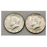 Kennedy Half Dollar - 1964 US Silver Coin Lot