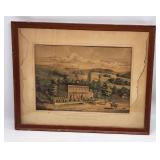 Framed Valley Forge Prints - George Washington -