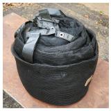Rolled Black Net Cover - 20" Tall x 24" Wide