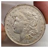 1921 Morgan Silver Dollar - United States Coin