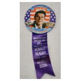 Vintage Ronald Reagan Inauguration Day Button &