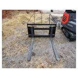 SKID STEER 48' PALLET FORKS