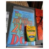 FORD SALES LITERATURE MN CALENDER CRAYONS