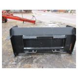 SKID STEER SNOW PUSHER
