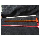 2 UNUSED CANES WALKING STICKS