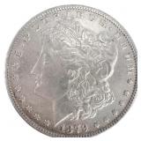 1879 Silver Morgan Dollar AU