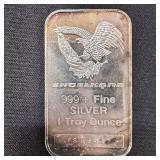 1 oz Fine Silver Bar - Engelhard