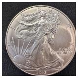 2013 - 1 oz Fine Silver American Eagle