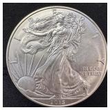 2015 - 1 oz Fine Silver American Eagle
