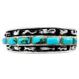 2+ CTW Turquoise & Animal Cuff Bracelet