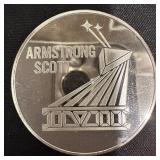 NASA Space Flight Emblem Silver Ingot ï¿½ GEMINI