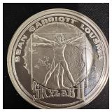 NASA Space Flight Emblem Silver Ingot ï¿½ SKYLAB II