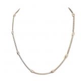 Snake Link Station Necklace King Baby