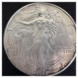 1994 - 1 oz Fine Silver American Eagle
