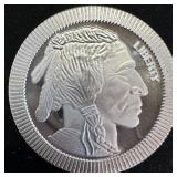 1 oz Fine Silver Round - Buffalo Design