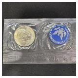 1974-S Silver Eisenhower Dollar