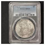 1902-O Morgan Silver Dollar PCGS MS64