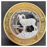 Collectible: 1 oz Fine Silver Gambling Token