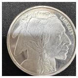 1/2 oz Fine Silver Buffalo Round