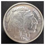 1 oz Silver Buffalo Round ï¿½ .999 Fine Silver