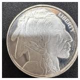 1/2 oz Fine Silver Buffalo Round
