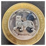 Collectible: 1 oz Fine Silver Gambling Token