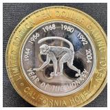 Collectible: 1 oz Fine Silver Gambling Token