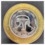 Collectible: 1 oz Fine Silver Gambling Token