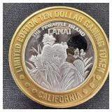 Collectible: 1 oz Fine Silver Gambling Token