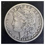 1887-O Morgan Dollar