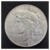 1934 Silver Peace Dollar