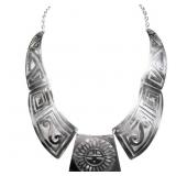 Signed Hopi Statement Necklace vintage