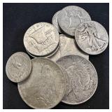 5 oz Unsearched 90% Silver Coins ï¿½ BELOW MELT