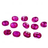 3 Carats Ruby Oval Cut Loose Gemstones