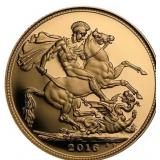 2016 Fine Gold Sovereign In Assay Royal Mint