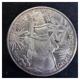1 oz Fine Silver Round - Winter Design