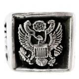Men's Vintage American Eagle Signet Ring