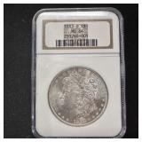 1883-O Morgan Silver Dollar NGC MS64