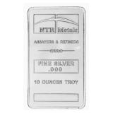 10 oz Fine Silver Bar - NTR Sealed