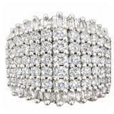 2.56 CT Diamond Statement Ring Gold