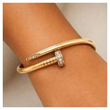 $15k CARTIER Diamond Juste un Clou Bracelet18k
