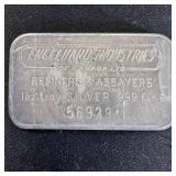 1 oz Engelhard .999 Fine Silver Bar ï¿½ Vintage